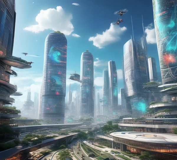 科技壁纸，未来生活的新风景